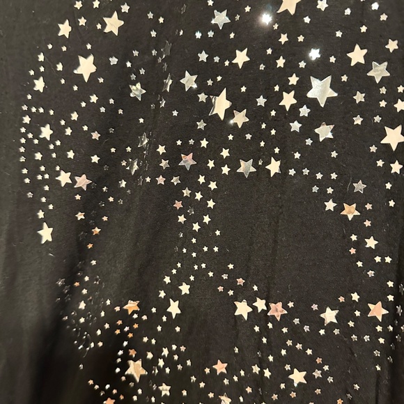 Star Skull Black Thin Tank Size M - Picture 2 of 4